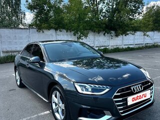 2020 Audi A4 40 TFSI V (B9) Рестайлинг, серый, 3900000 рублей, вид 1