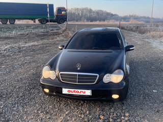 2002 Mercedes-Benz C-Класс 200 II (W203), синий, 750000 рублей, вид 2