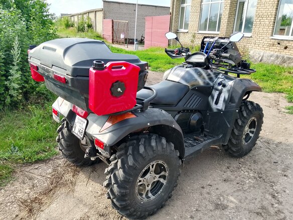 2010 CFMoto CF600-X6, серебристый, 550000 рублей - вид 2