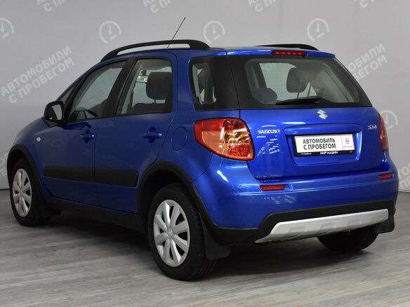 2011 Suzuki SX4 I (Classic) Рестайлинг, синий - вид 7