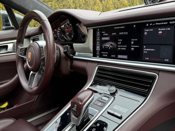 2017 Porsche Panamera Turbo II, синий, 10000000 рублей - вид 8