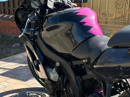 2001 Kawasaki ZX-6 Ninja, чёрный, 395000 рублей, вид 4