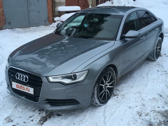 2011 Audi A6 IV (C7), серебристый