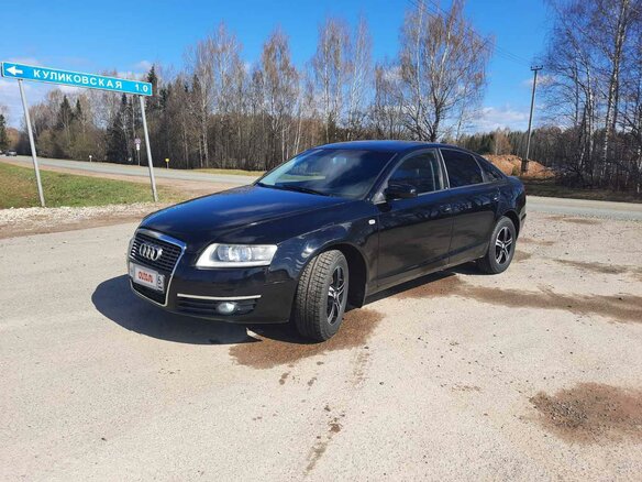 2005 Audi A6 III (C6), чёрный - вид 14
