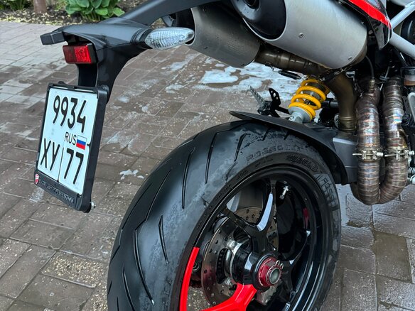 2022 Ducati Hypermotard, красный, 1430000 рублей - вид 8