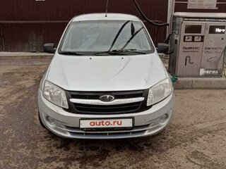 2012 Lada (ВАЗ) Granta I, серебристый, 268000 рублей, вид 1