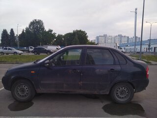 2008 Lada (ВАЗ) Kalina I, синий, 95000 рублей, вид 4