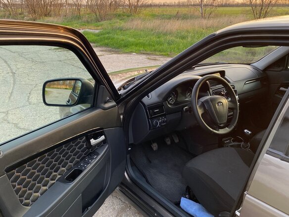 2017 Lada (ВАЗ) Priora I Рестайлинг, коричневый, 505000 рублей - вид 10