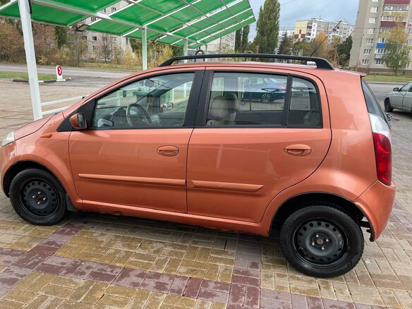 2008 Chery Kimo (A1), оранжевый, 270000 рублей - вид 12