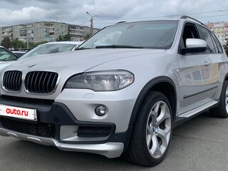 2008 BMW X5 3.0d II (E70), серебристый, 1350000 рублей, вид 3