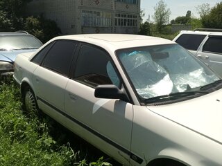 1992 Audi 100 IV (C4), белый, 500000 рублей, вид 4