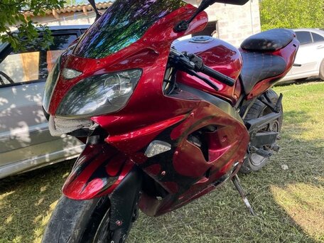 1998 Kawasaki ZX-9R Ninja, красный, 300000 рублей, вид 3
