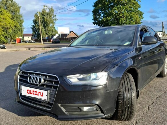 2009 Audi A4 IV (B8), чёрный, 1100000 рублей