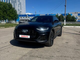 2021 Audi Q8 50 TDI I (4M), чёрный, 7098000 рублей, вид 5