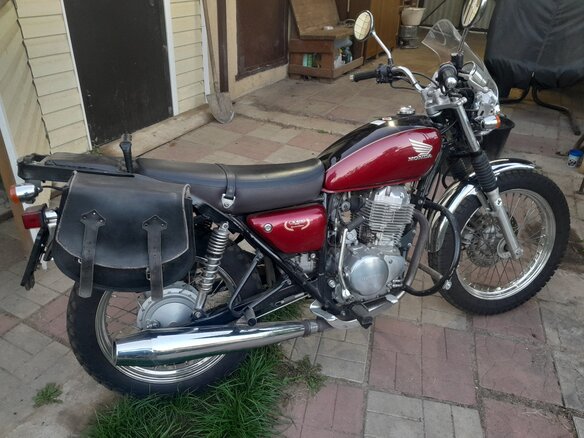 2007 Honda CB 400F, красный, 400000 рублей - вид 3