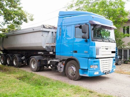2008 DAF XF 105, синий, 6500000 рублей, вид 1