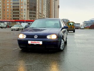 2002 Volkswagen Golf IV, синий, 290000 рублей, вид 3