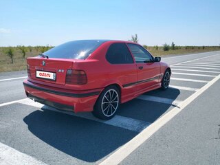1997 BMW 3 серии Compact 316i III (E36), красный, 470000 рублей, вид 4