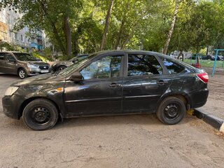 2015 Lada (ВАЗ) Granta I, чёрный, 270000 рублей, вид 5