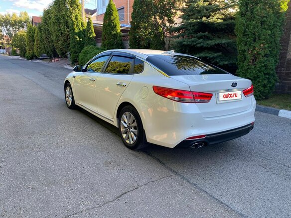 2017 Kia Optima IV, белый, 1550000 рублей - вид 13