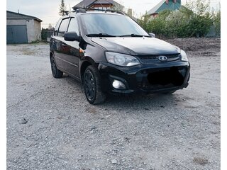 2015 Lada (ВАЗ) Kalina II, чёрный, 430000 рублей, вид 3