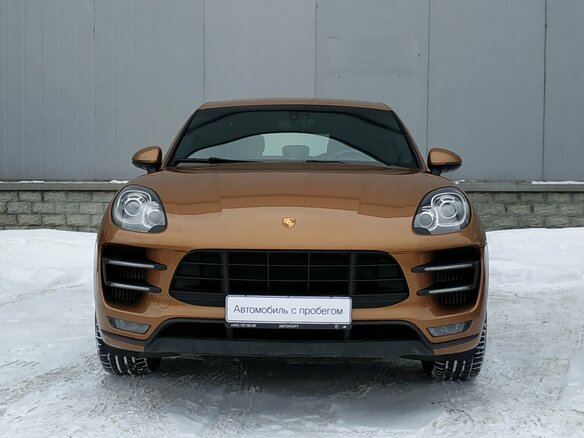 2014 Porsche Macan Turbo I, оранжевый - вид 2