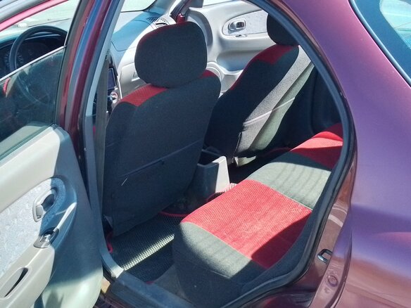 2007 Kia Spectra I Рестайлинг 2, красный, 135000 рублей - вид 20