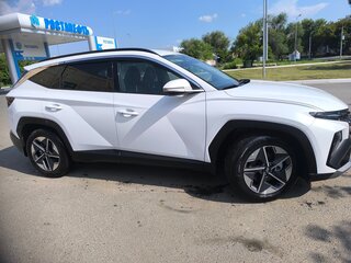 2024 Hyundai Tucson IV Рестайлинг, белый, 3385333 рублей, вид 3