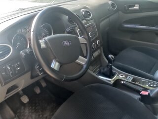 2008 Ford Focus II Рестайлинг, чёрный, 700000 рублей, вид 4