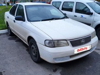 2002 Nissan Sunny B15, белый, 185000 рублей, вид 1