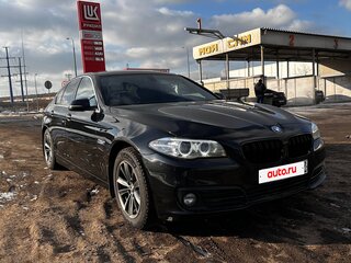 2014 BMW 5 серии 530d xDrive VI (F10/F11/F07) Рестайлинг, чёрный, 2800000 рублей, вид 3