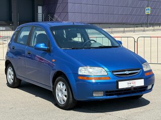 2005 Chevrolet Aveo I, синий, 497000 рублей, вид 3