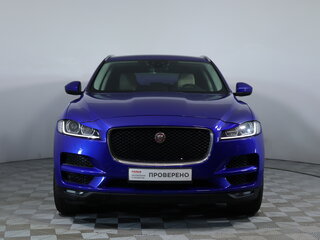 2018 Jaguar F-Pace I, синий, 2350000 рублей, вид 2