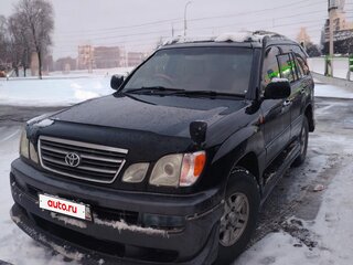 1999 Toyota Land Cruiser Cygnus 100 Series, чёрный, 2500000 рублей, вид 1