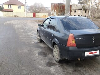 2007 Renault Logan I, чёрный, 275000 рублей, вид 4