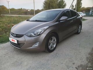 2013 Hyundai Elantra V (MD) Рестайлинг, коричневый, 1150000 рублей, вид 2