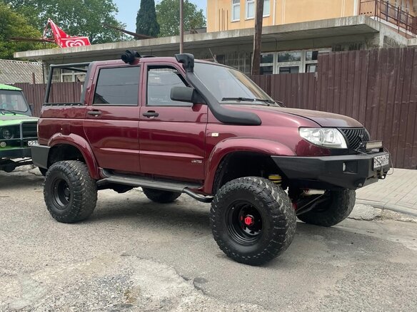 2005 УАЗ Патриот 3163 I, розовый, 1550000 рублей - вид 7