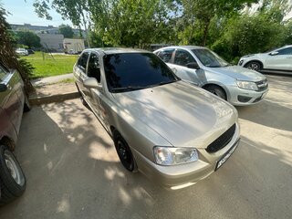 2007 Hyundai Accent ТагАЗ II, бежевый, 420000 рублей, вид 5