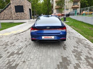 2021 Hyundai Elantra VII (CN7), синий, 2370000 рублей, вид 5