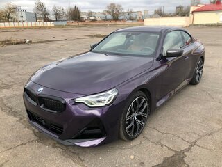 2023 BMW 2 серии 230i G42, фиолетовый, 3400000 рублей, вид 3