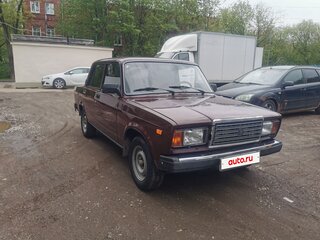2007 Lada (ВАЗ) 2107, пурпурный, 170000 рублей, вид 3