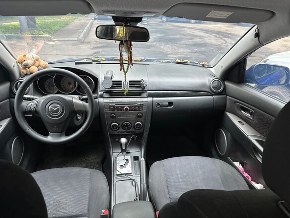 2006 Mazda 3 I (BK) Рестайлинг, синий, 475000 рублей - вид 5