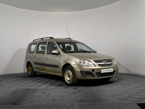 2013 Lada (ВАЗ) Largus I, бежевый - вид 2
