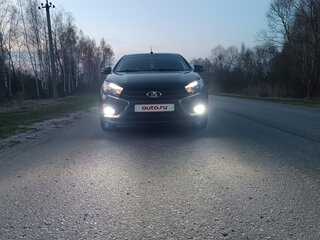 2020 Lada (ВАЗ) Vesta I, чёрный, 1100000 рублей, вид 1