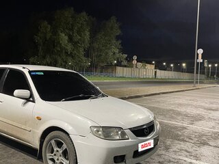 2001 Mazda Familia VIII (BJ), белый, 350000 рублей, вид 4