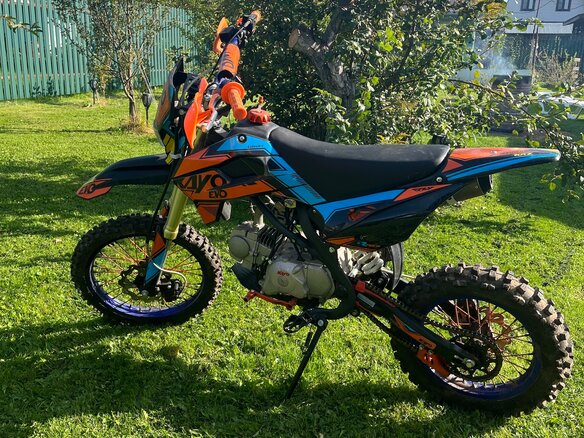 2021 Kayo Evolution K125EM, оранжевый, 90000 рублей