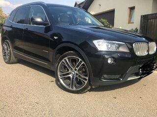 2013 BMW X3 28i xDrive II (F25), чёрный, 1580000 рублей, вид 1