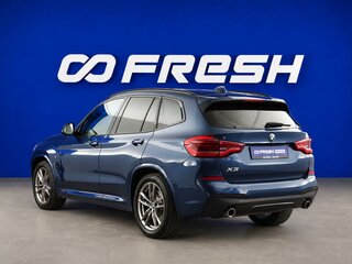 2021 BMW X3 30i xDrive III (G01), синий, 4097444 рублей, вид 2