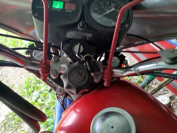 1996 ИЖ Планета, красный, 62000 рублей - вид 2
