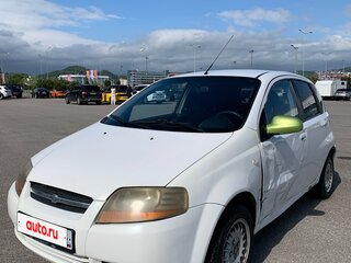 2006 Chevrolet Aveo I, белый, 310000 рублей, вид 1